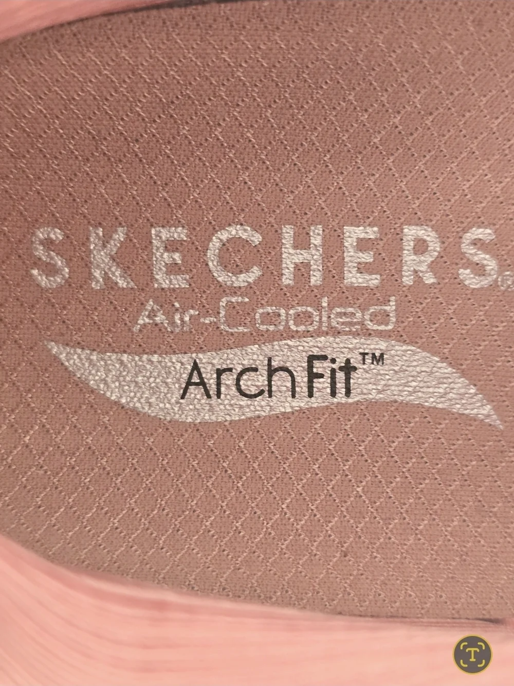 Skechers Street Arch Fit Arcade Pink Glitter Low-Top Sneakers NWOB